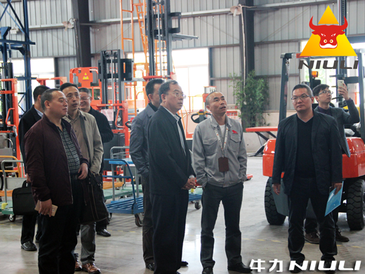 廣東省經(jīng)信委領導到牛力參觀考察