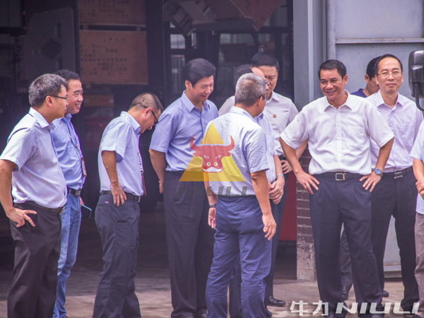 江門市委書記林應(yīng)武到牛力機械調(diào)研